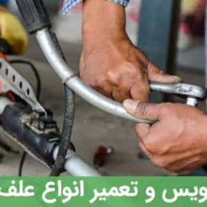 عکس تعمیر علف زن