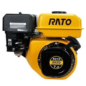 موتور تک بنزینی راتو (RATO) مناسب برای انواع تجهیزات صنعتی و کشاورزی با قدرت 7 اسب بخار 4 زمانه و تک سیلندر
