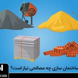 مصالح مورد نیاز در ساختمان سازی