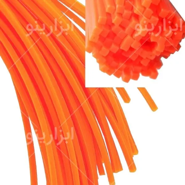 نخ علف زن چهارگوش پلاستیکی